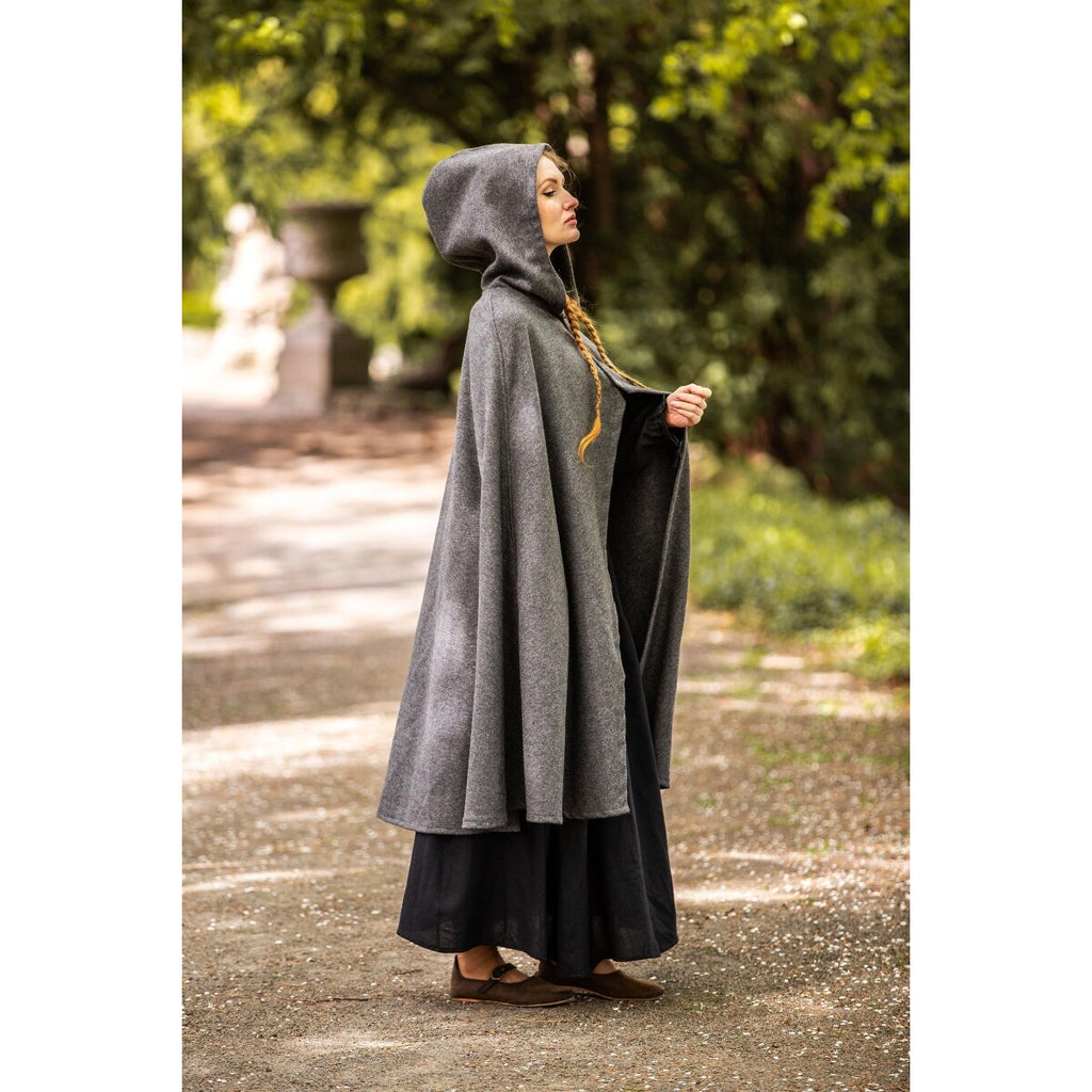 Immagine del prodotto Mantello medievale da donna Heidi grigio