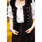 Immagine del prodotto Gilet uniforme medievale Adaliz nero