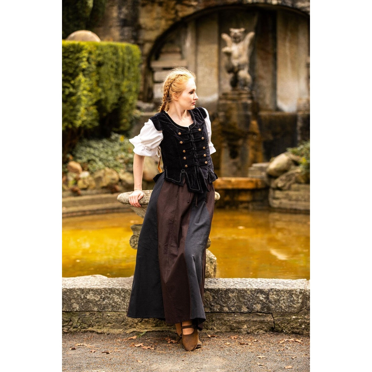 Immagine del prodotto Gilet uniforme medievale Adaliz nero