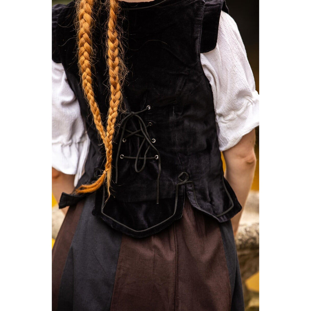 Immagine del prodotto Gilet uniforme medievale Adaliz nero