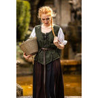 Image produit Gilet corset médiéval Selma vert