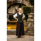 Image produit Gilet corset médiéval Selma vert