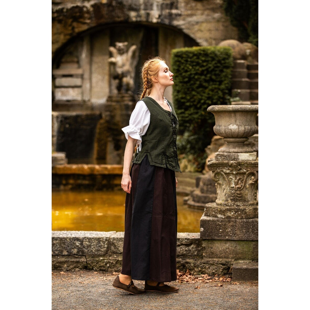 Image produit Gilet corset médiéval Selma vert