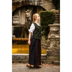 Image produit Gilet corset médiéval Selma vert