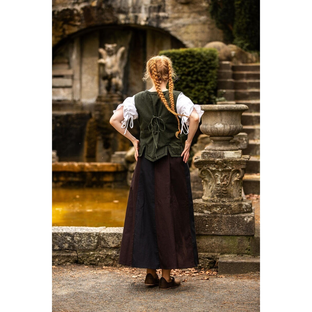 Image produit Gilet corset médiéval Selma vert
