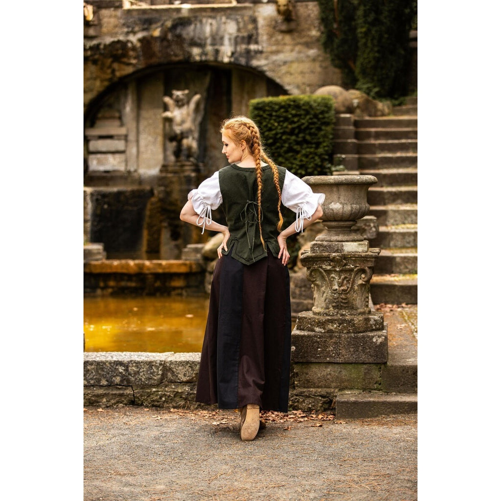 Image produit Gilet corset médiéval Selma vert