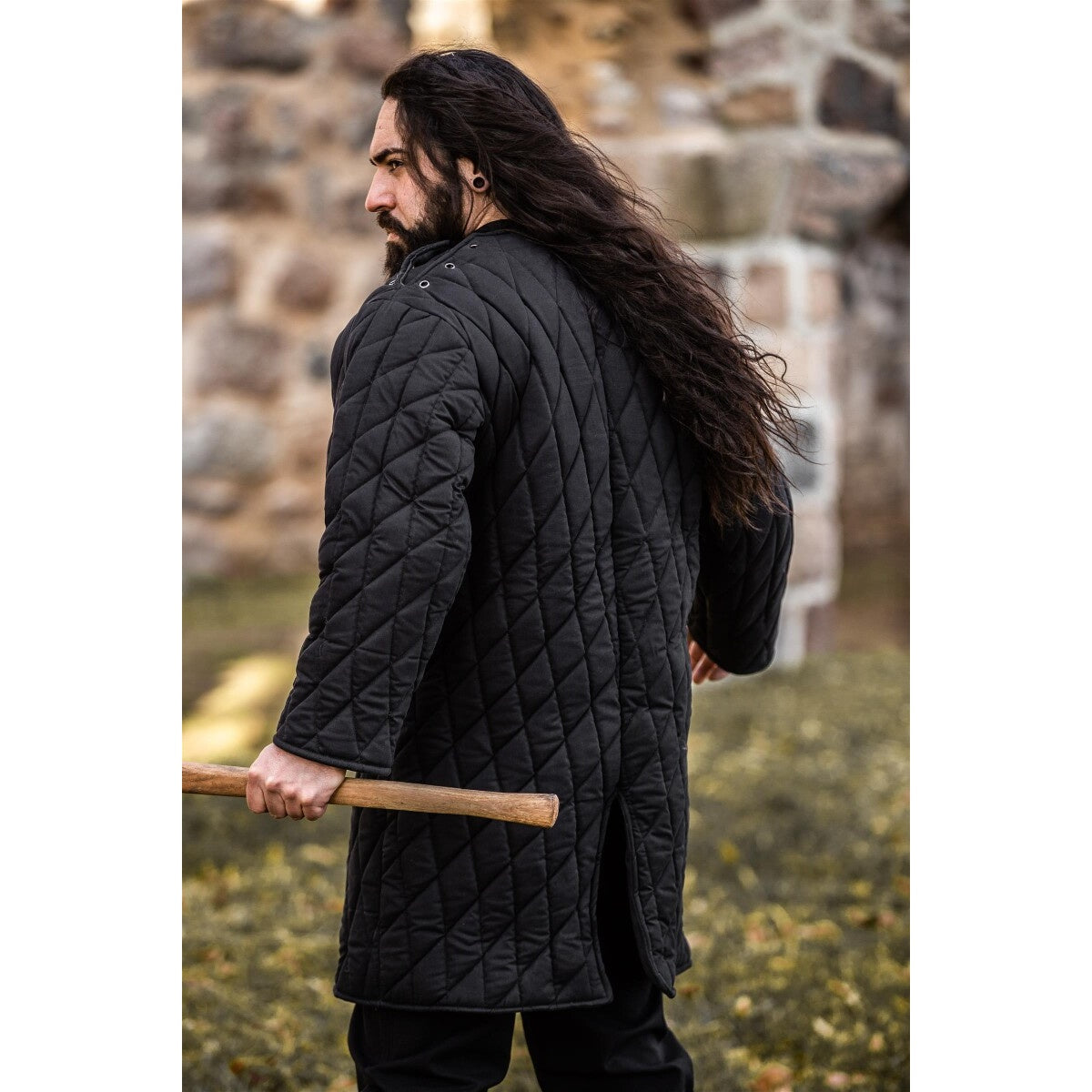 Produktbild Mittelalter Gambeson Nils schwarz
