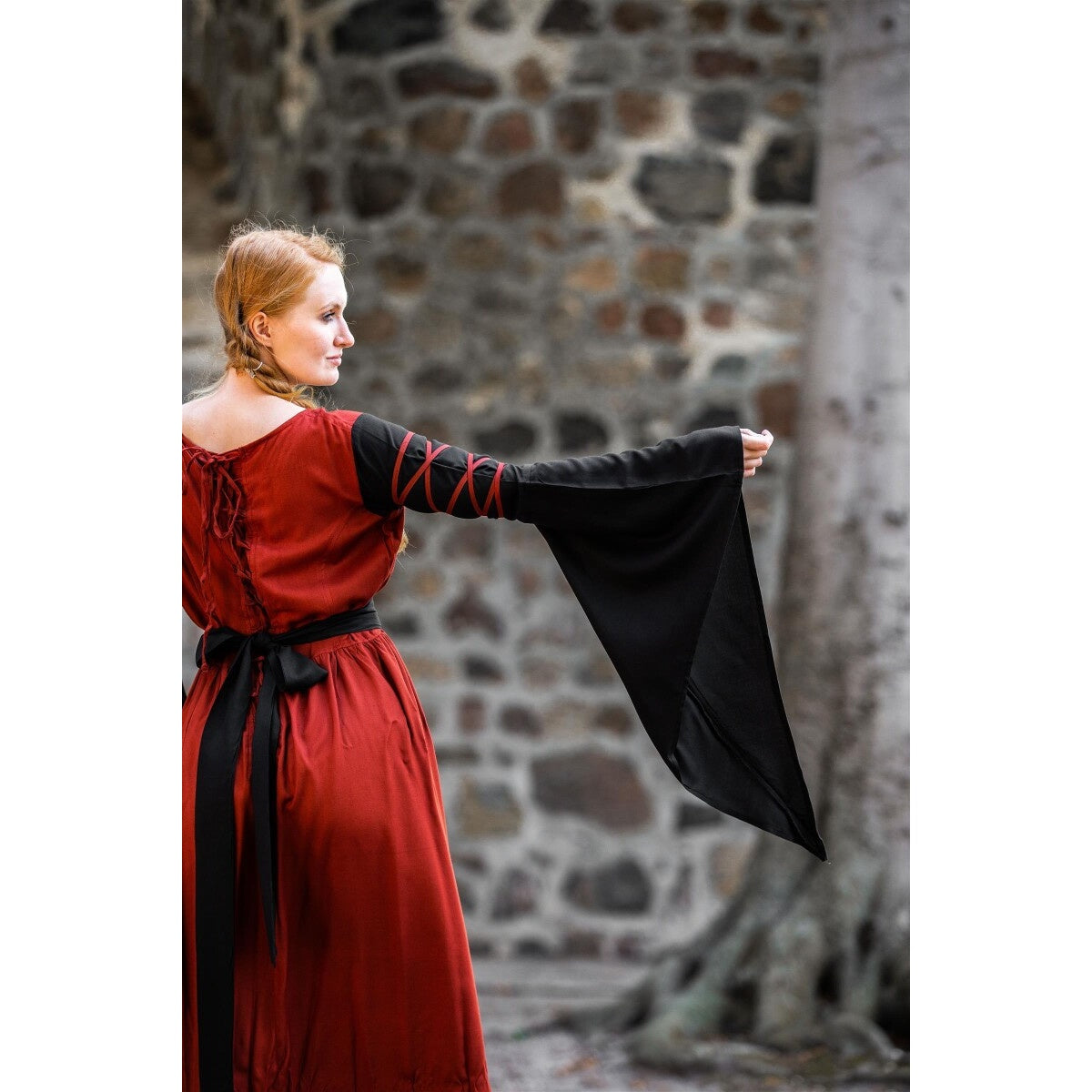 Immagine del prodotto Abito medievale Dorell rosso-nero