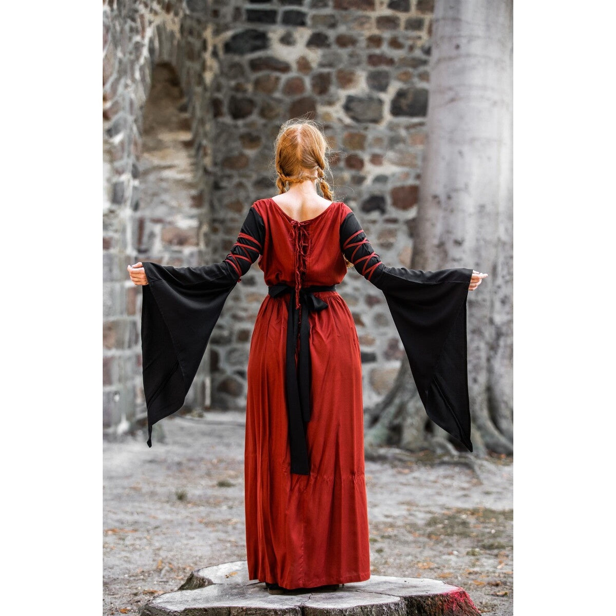 Immagine del prodotto Abito medievale Dorell rosso-nero