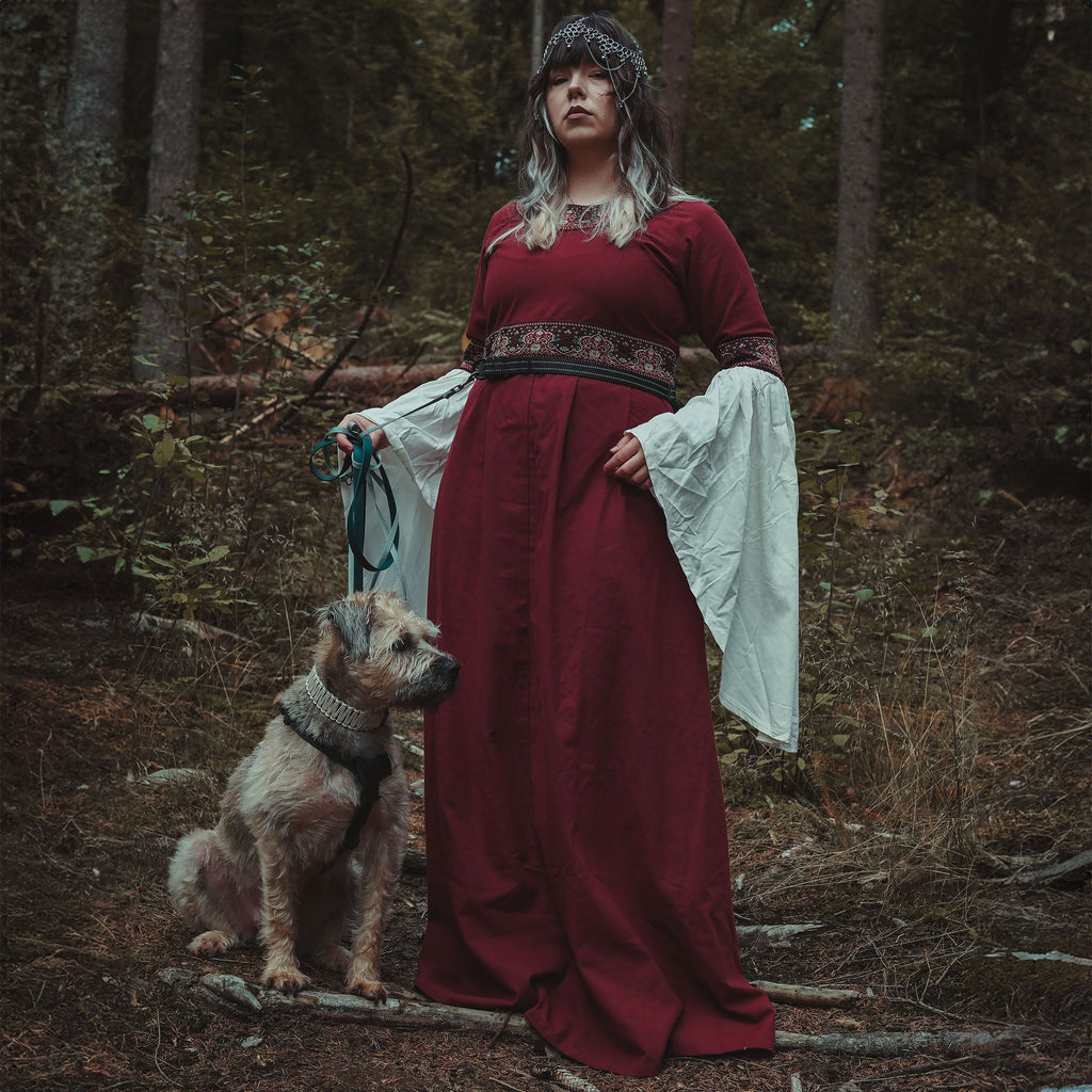 Produktbild Mittelalter Kleid Yala rot