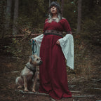 Produktbild Mittelalter Kleid Yala rot