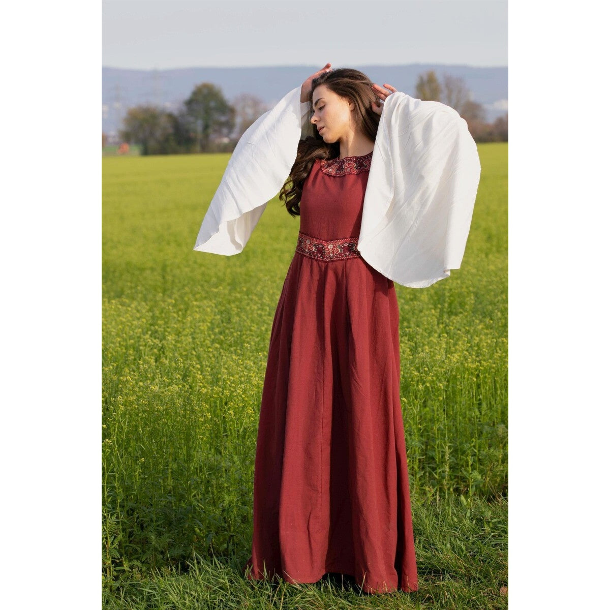 Produktbild Mittelalter Kleid Yala rot