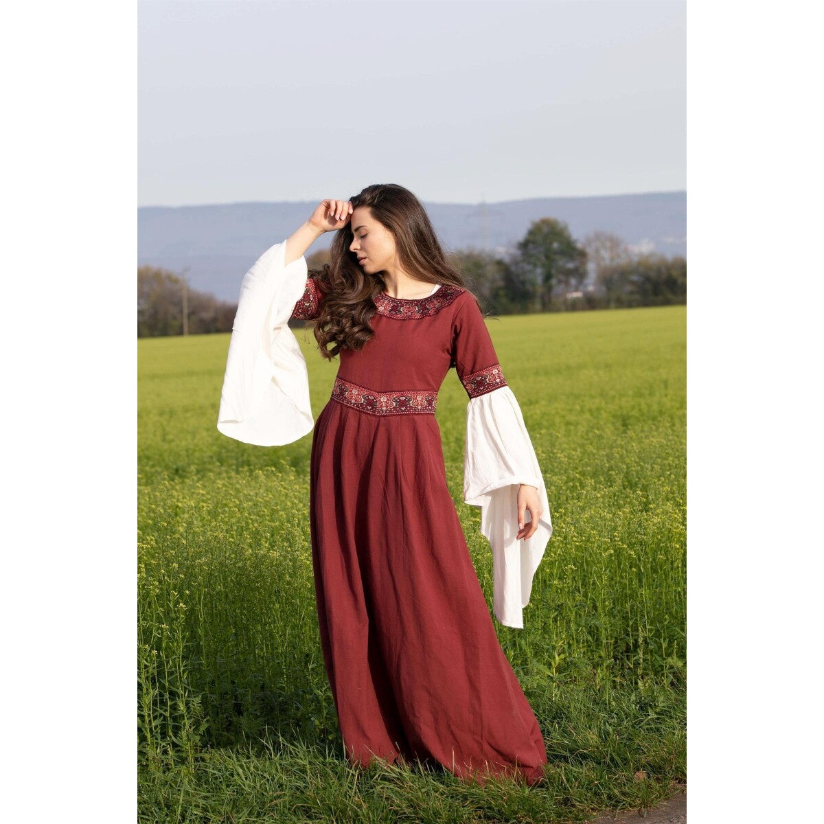 Produktbild Mittelalter Kleid Yala rot