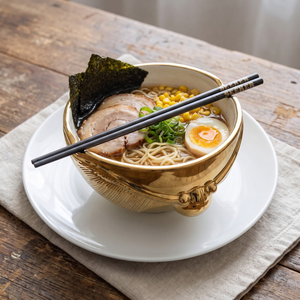 Image produit Harry Potter - Bol à ramen Vif d’Or avec baguettes