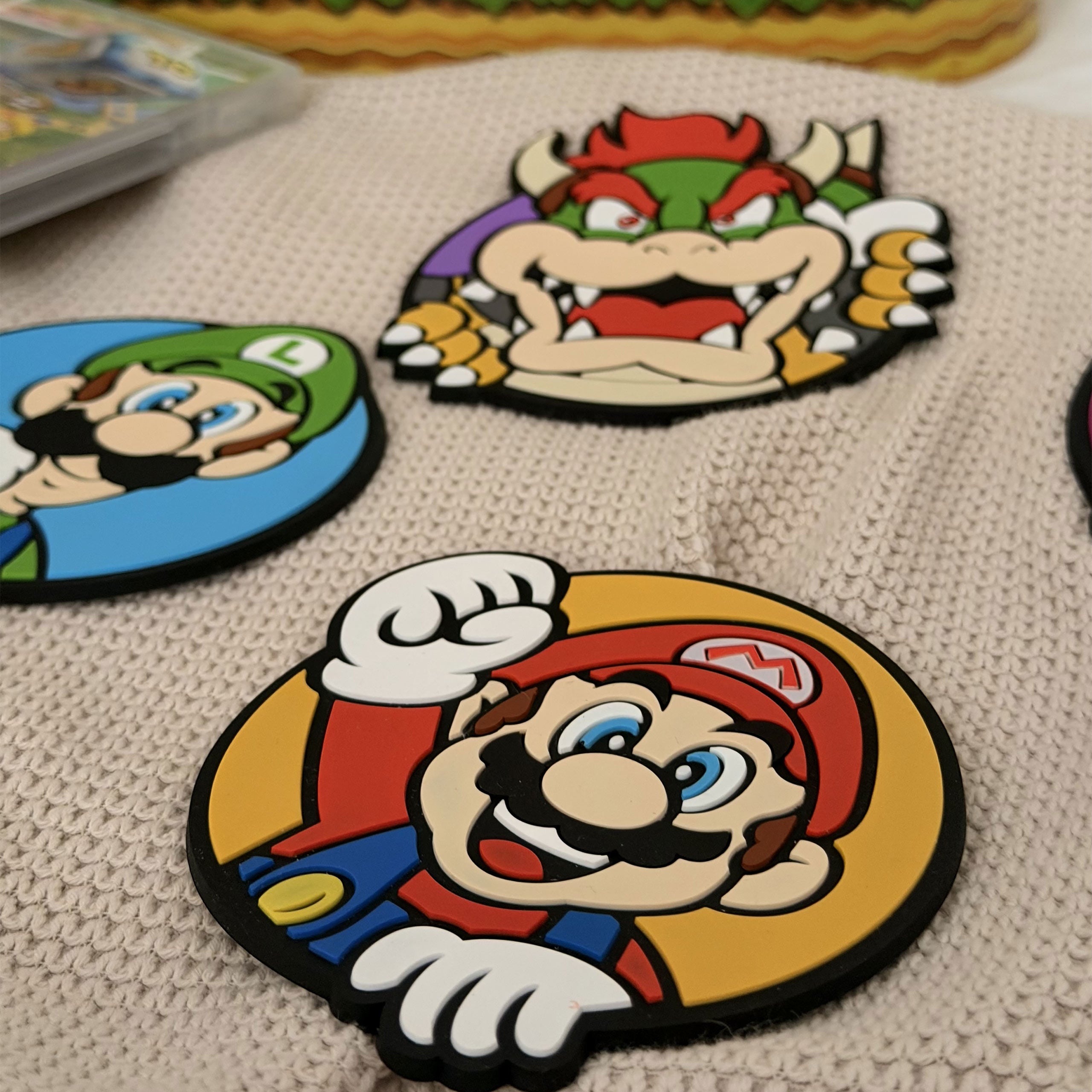 Image produit Super Mario - Sous-verres Personnages Set de 4