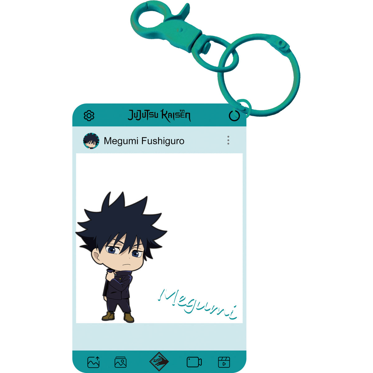 Image produit Jujutsu Kaisen - Pochette transparente mystère en acrylique avec mousqueton