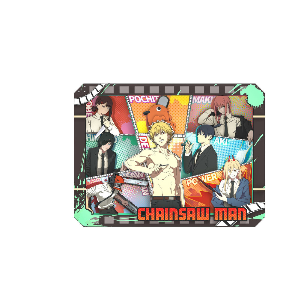 Produktbild Chainsaw Man - Group Wooden Gallery Bilderrahmen