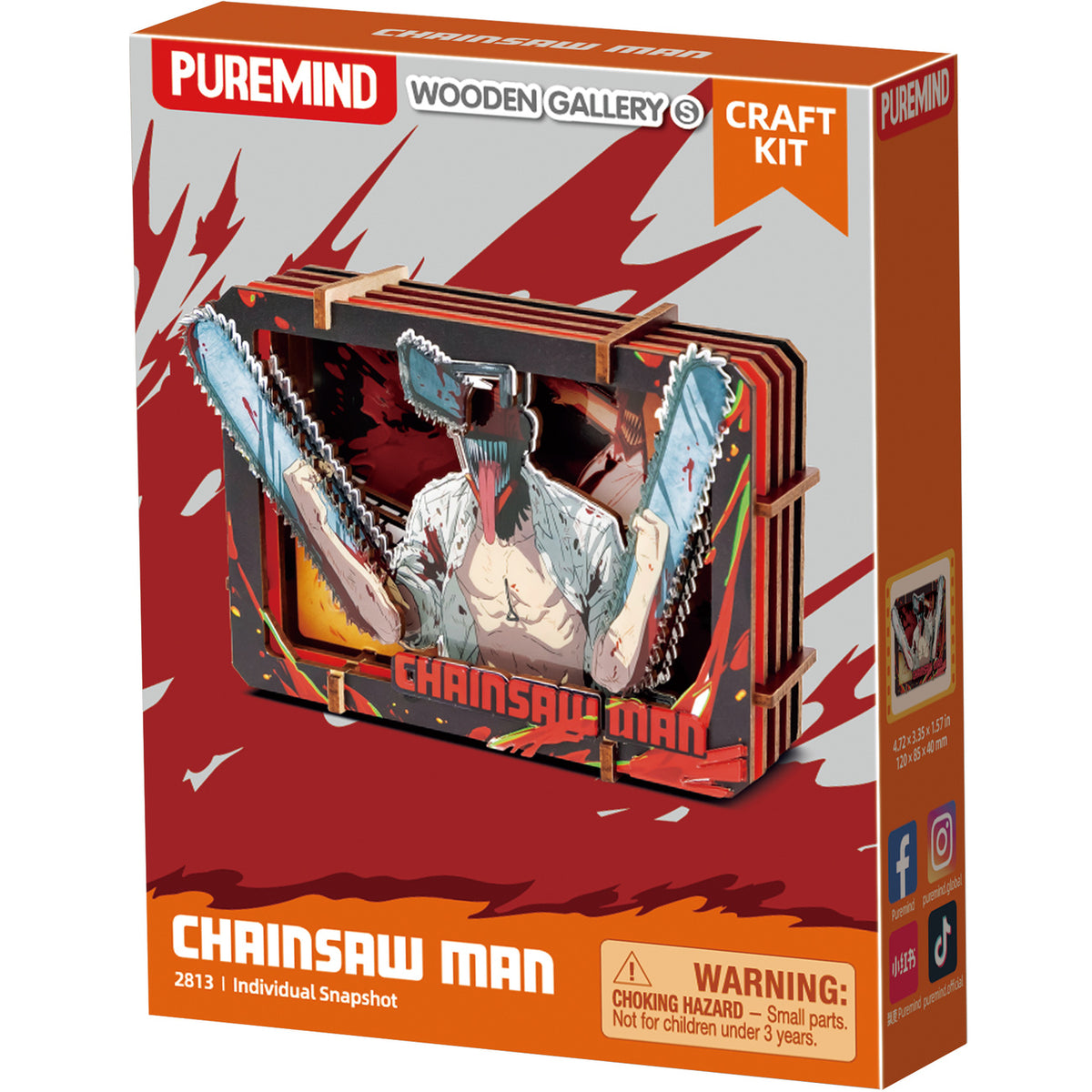 Produktbild Chainsaw Man - Characters Mystery Mini Holzbild Display E1095677