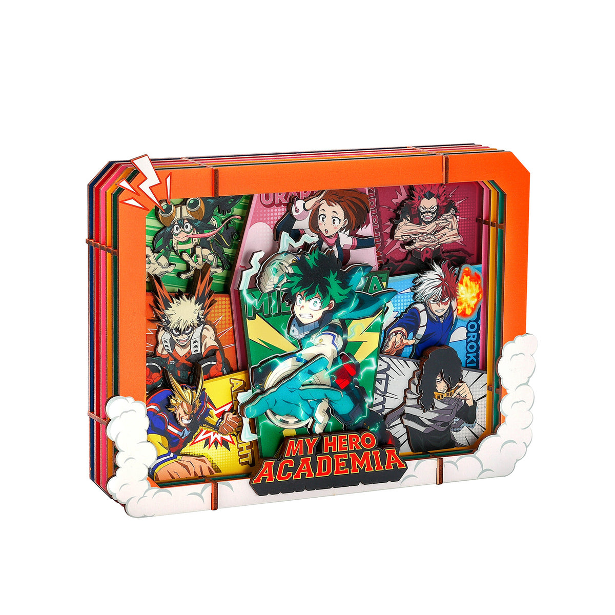 Produktbild My Hero Academia - High School Wooden Gallery Bilderrahmen