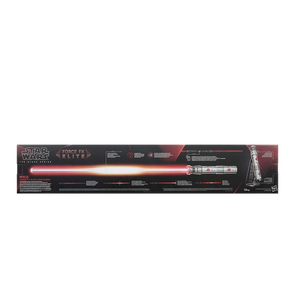 Image produit Star Wars - Sabre laser Force FX Elite Black Series de Dark Maul