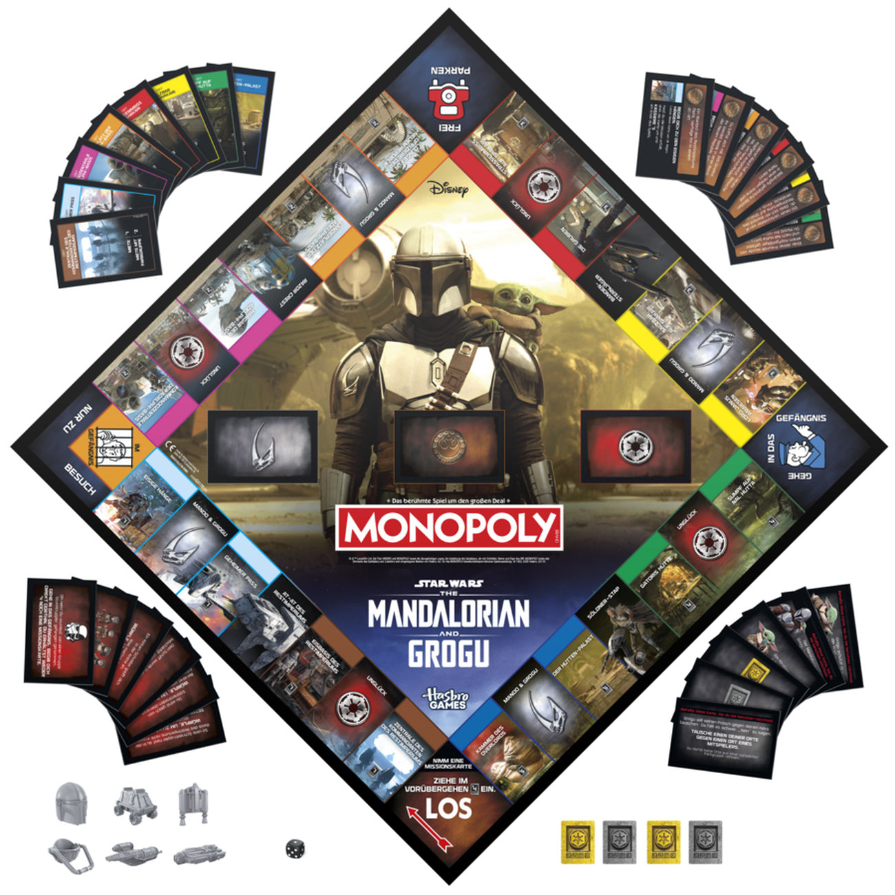 Produktbild Mandalorian und Grogu Monopoly - Star Wars The Mandalorian