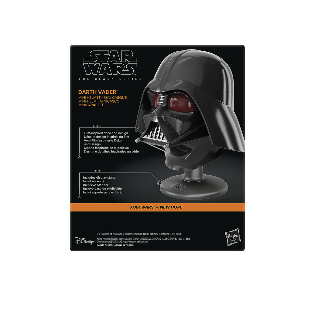 Immagine del prodotto Star Wars - Replica mini elmo di Darth Vader con base