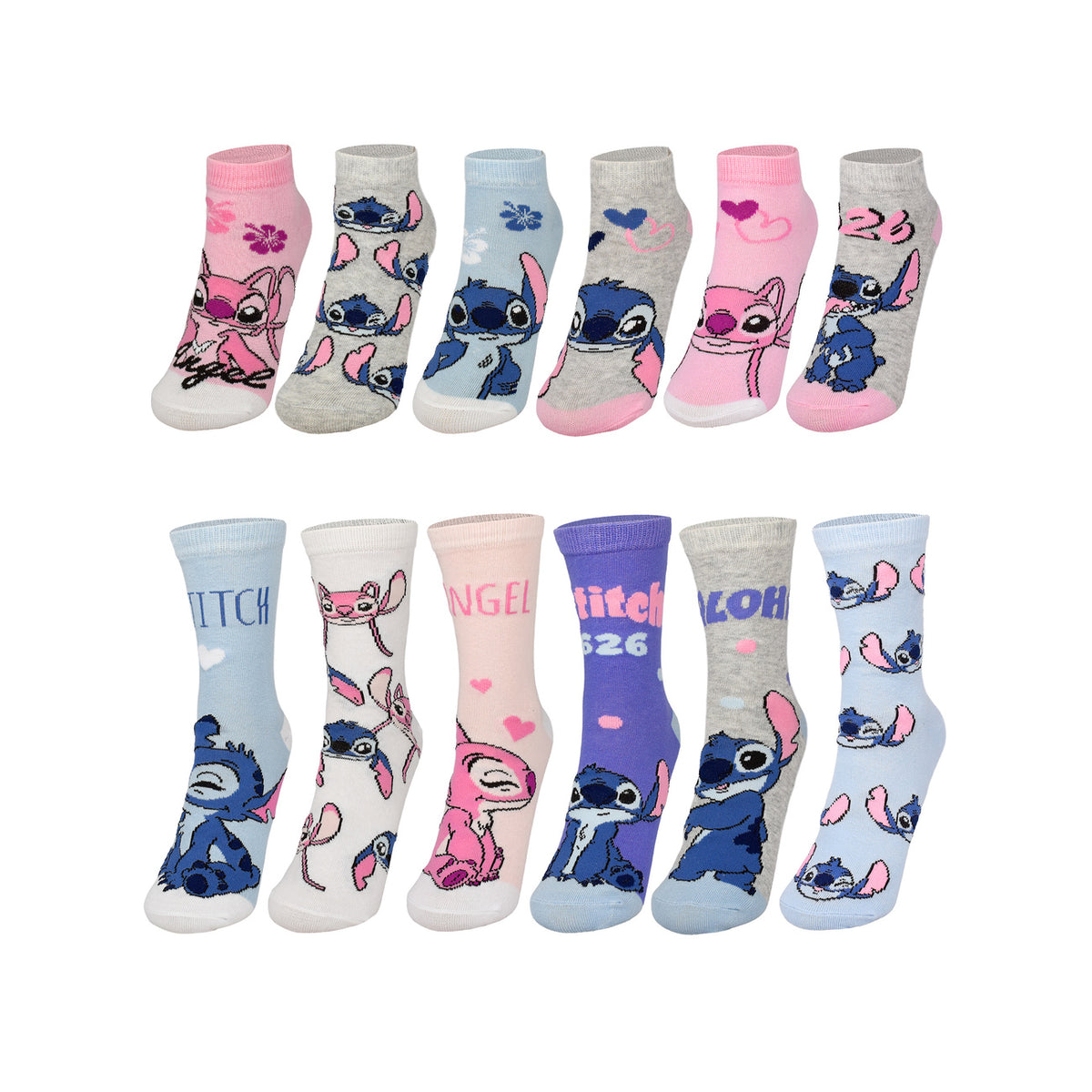 Produktbild Stitch Socken Adventskalender - Lilo & Stitch