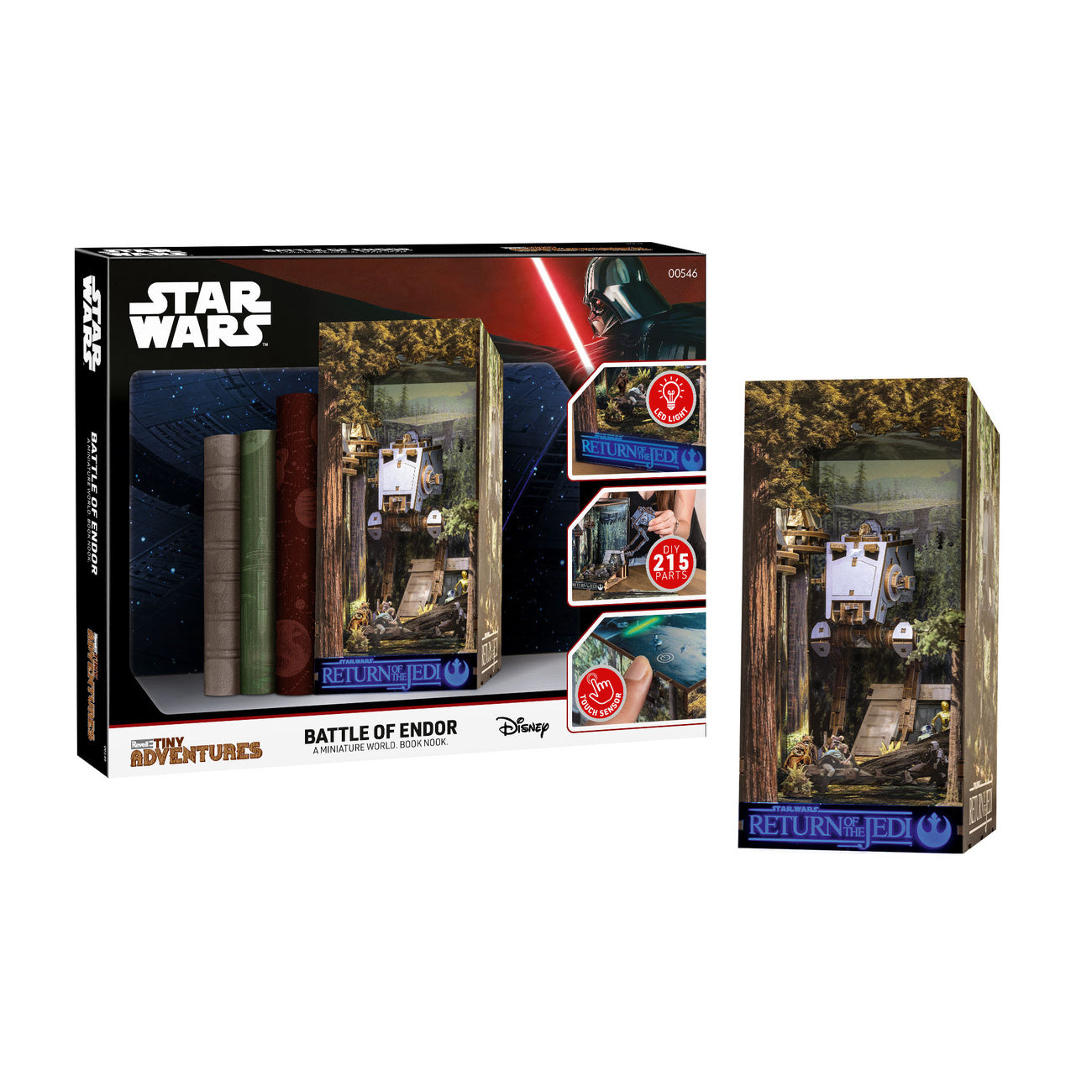 Produktbild Star Wars - Battle of Endor Nook Modell Bausatz Holz