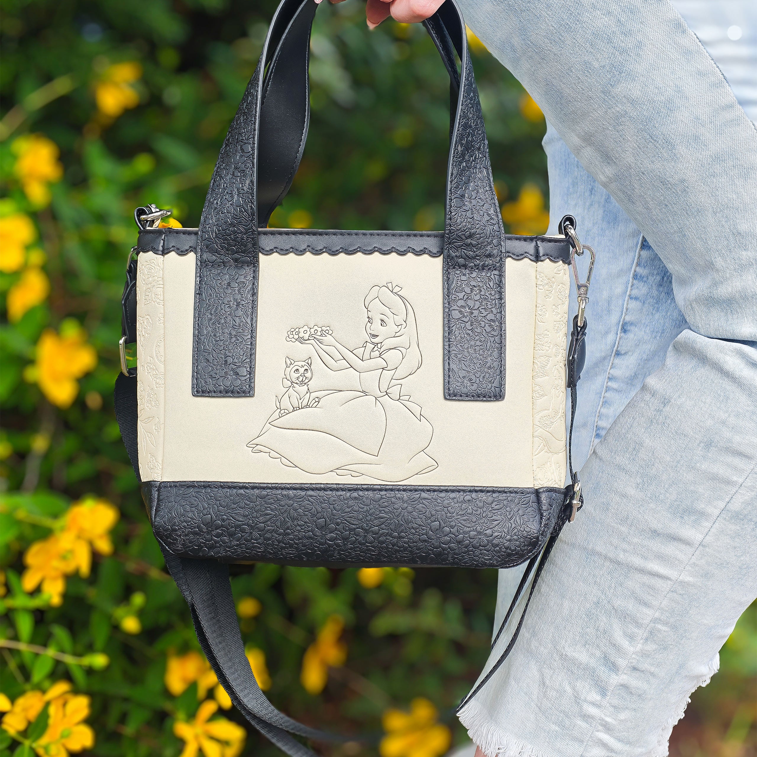 Immagine del prodotto Alice nel Paese delle Meraviglie - Mini borsa a tracolla floreale