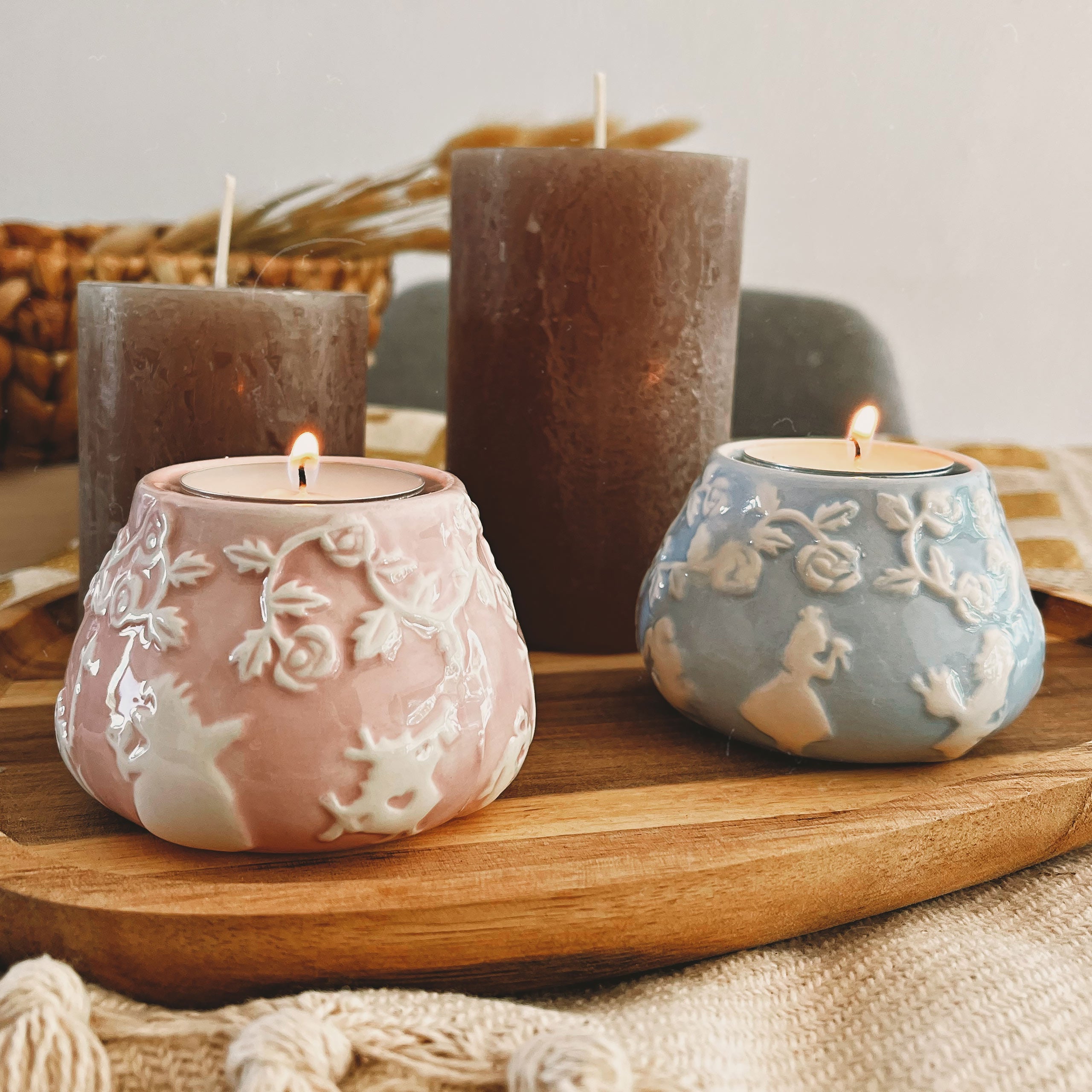Image produit Alice au Pays des Merveilles - Set de 2 photophores