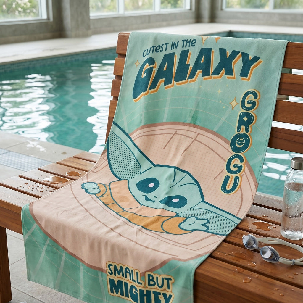 Produktbild Grogu Cutest in the Galaxy Badetuch - Star Wars The Mandalorian