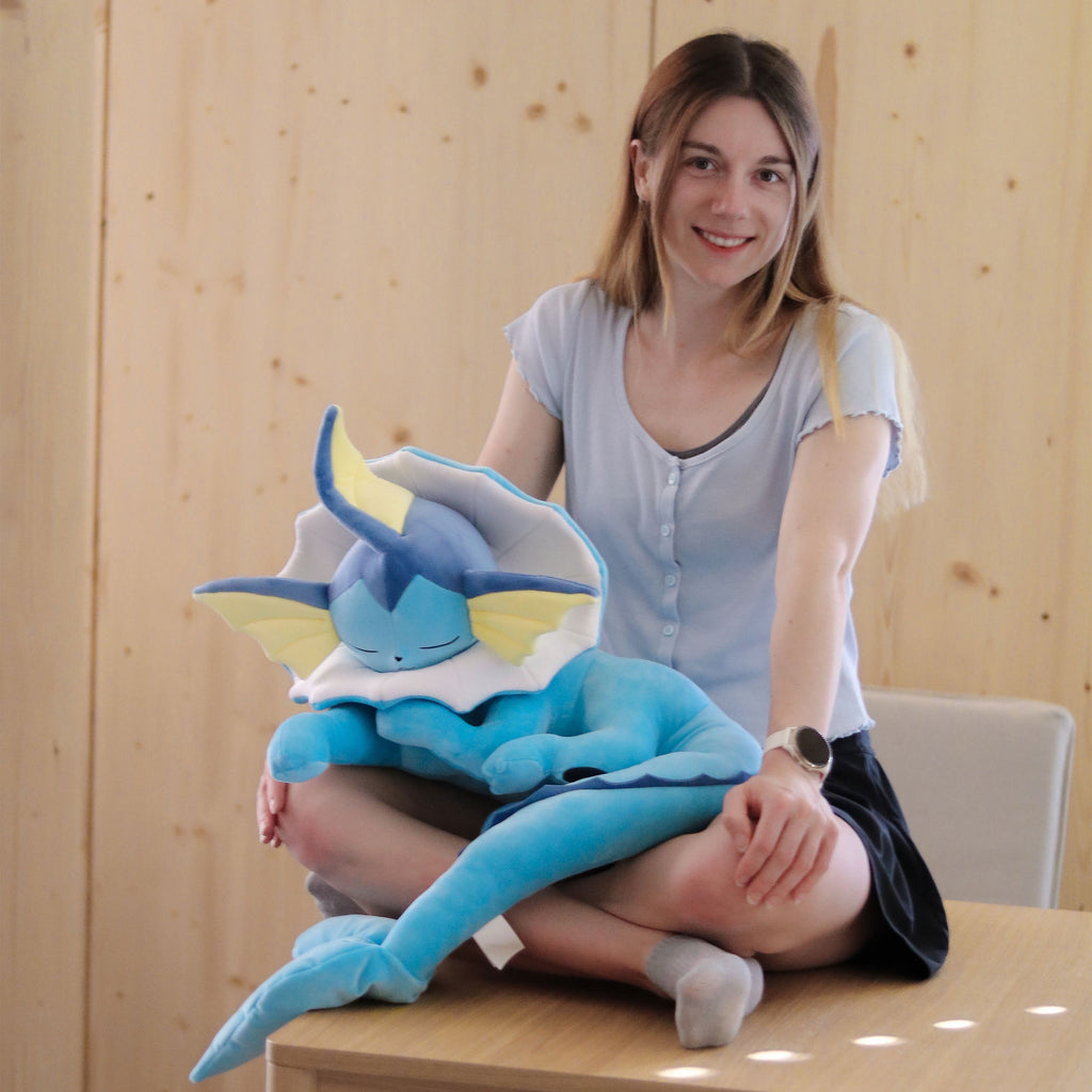 Immagine del prodotto Pokémon - Peluche Vaporeon Addormentato