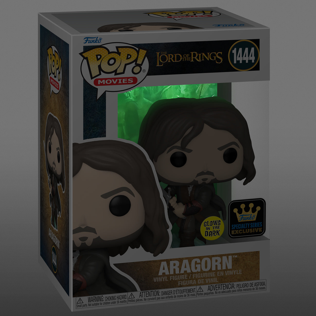 Immagine del prodotto Il Signore degli Anelli - Aragorn Glow in the Dark Figura Funko Pop
