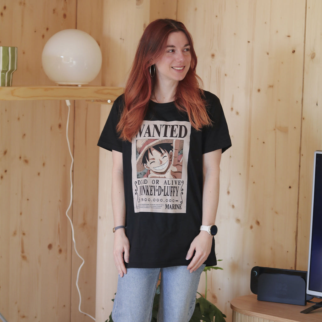 Product image One Piece - Luffy Wanted T-Shirt black