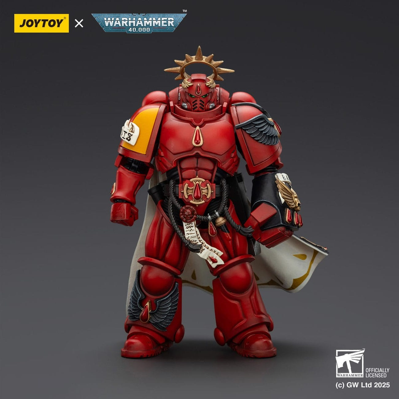 Immagine del prodotto Warhammer 40k: Combat Patrol Blood Angels - Capitano con pistola Inferno e Power Fist Action figure 20 cm