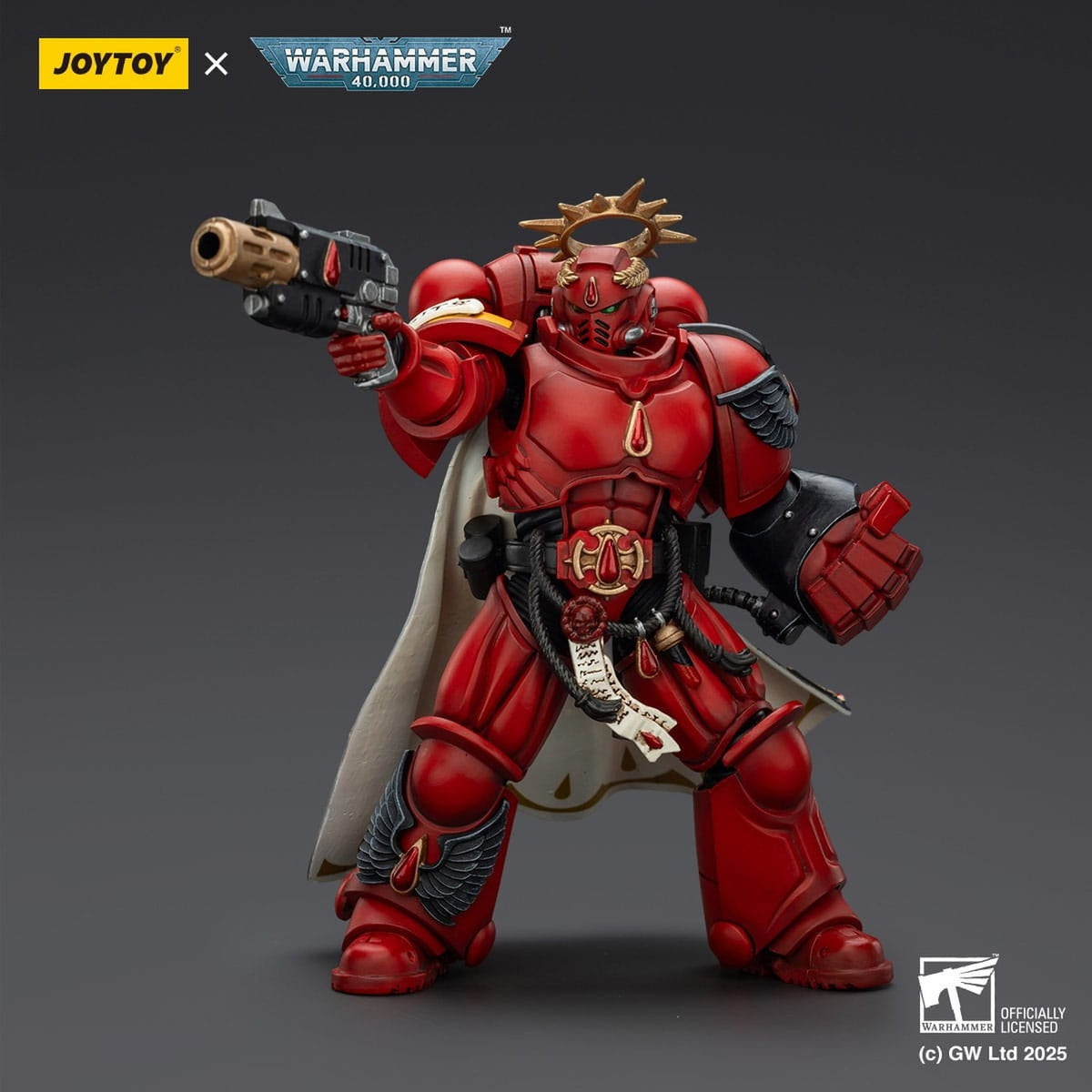 Immagine del prodotto Warhammer 40k: Combat Patrol Blood Angels - Capitano con pistola Inferno e Power Fist Action figure 20 cm
