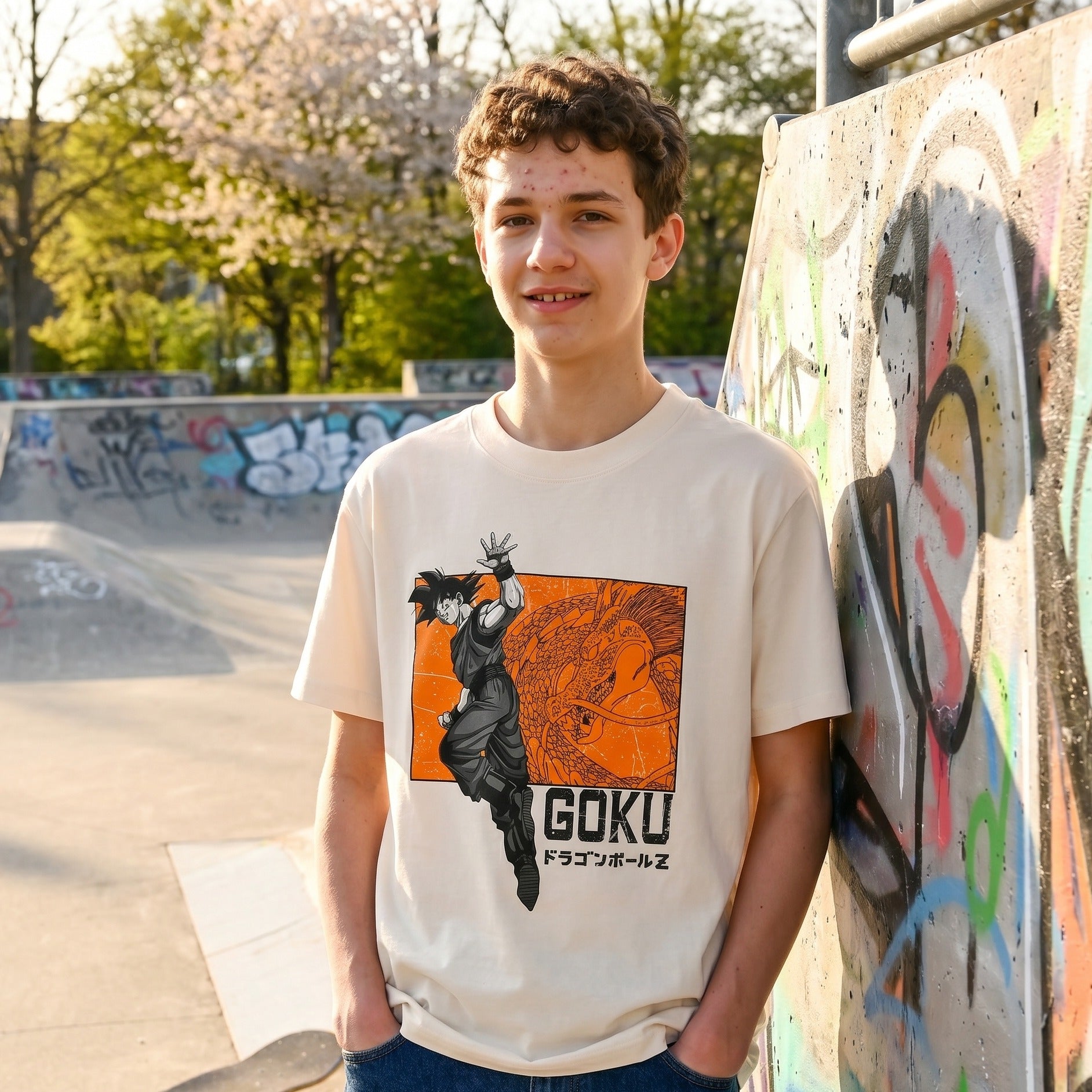 Product image Dragon Ball Z - Goku and Shenron Oversize T-Shirt