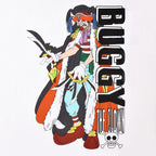 Immagine del prodotto One Piece - T-shirt oversize Buggy bianca