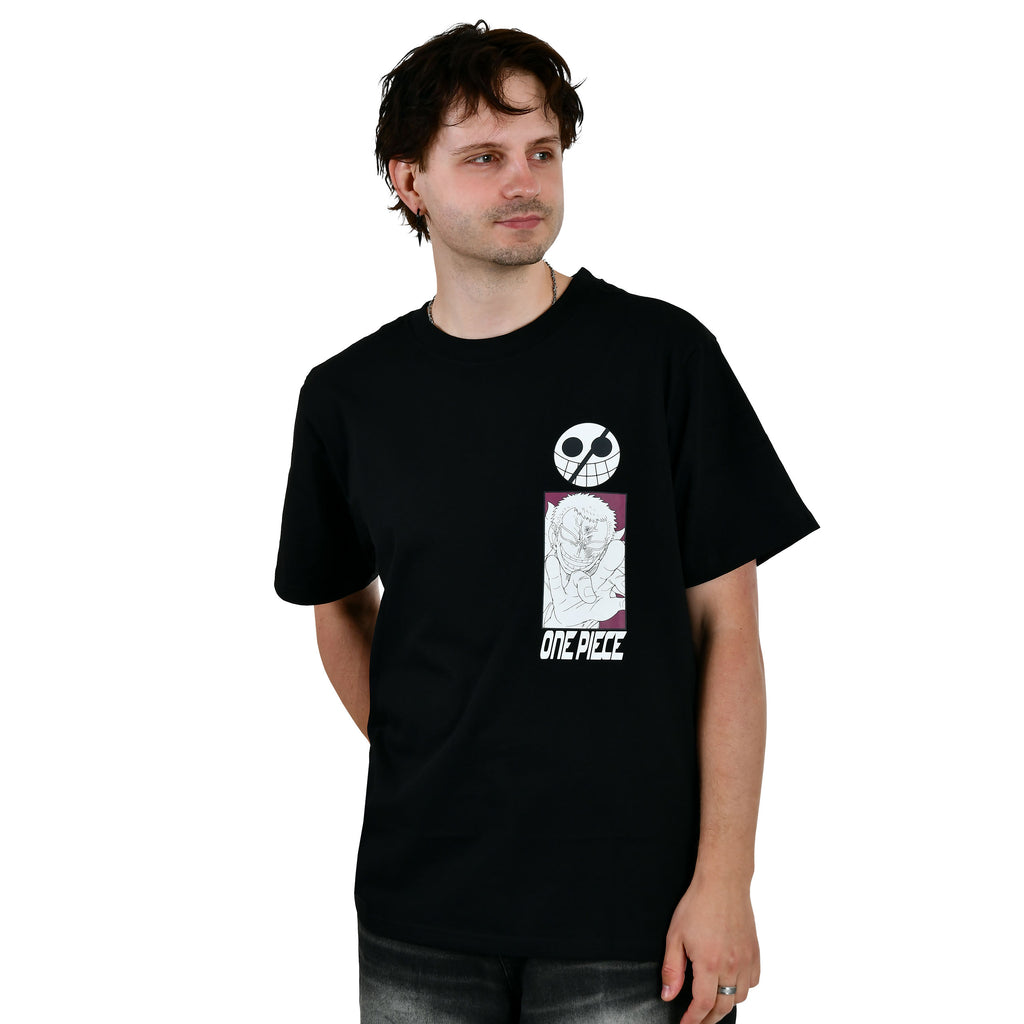 Produktbild One Piece - Don Quixote Doflamingo Oversize T-Shirt schwarz