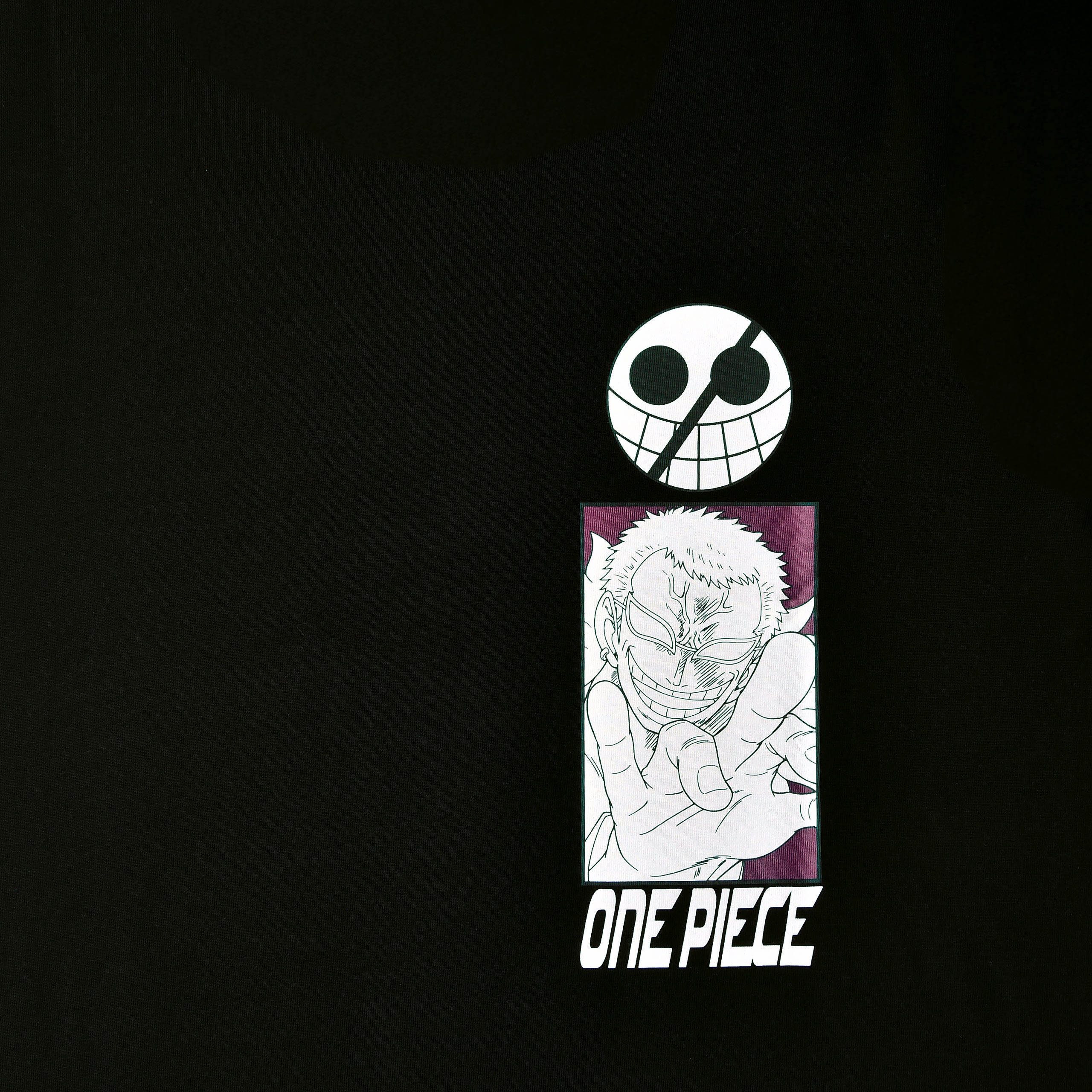Produktbild One Piece - Don Quixote Doflamingo Oversize T-Shirt schwarz