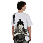 Immagine del prodotto One Piece - T-shirt oversize Luffy bianca