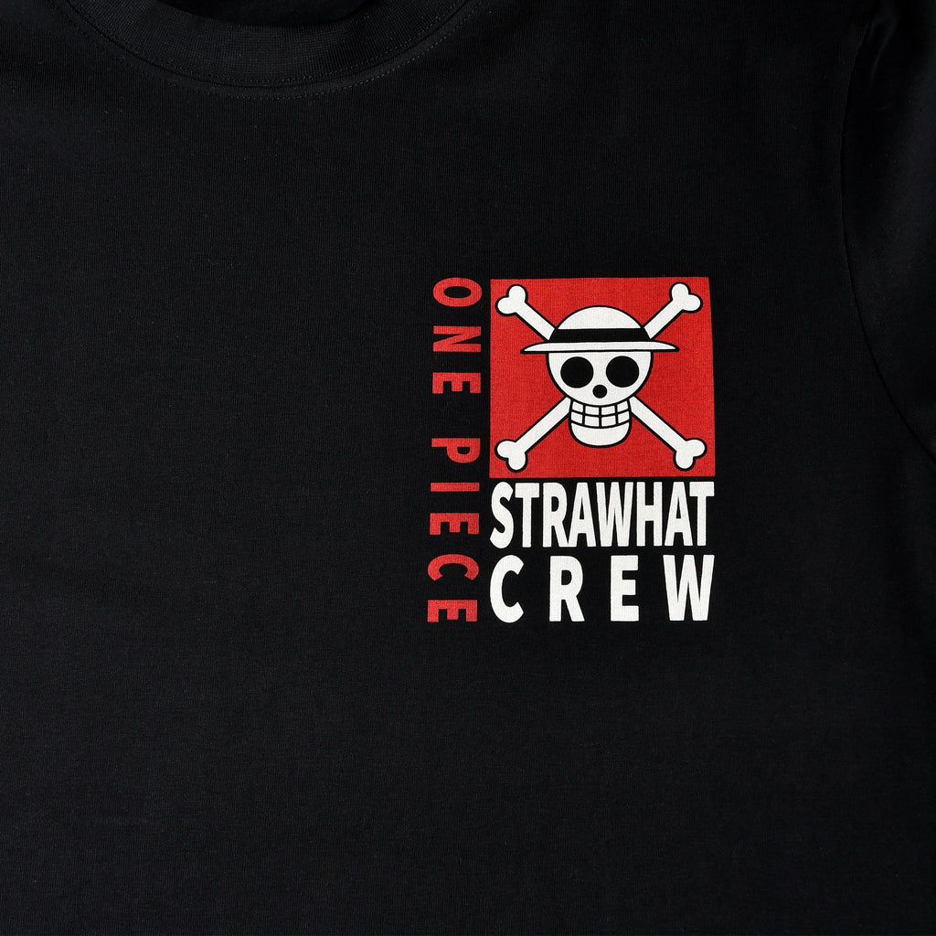 Immagine del prodotto One Piece - T-shirt oversize Monkey D. Luffy nera