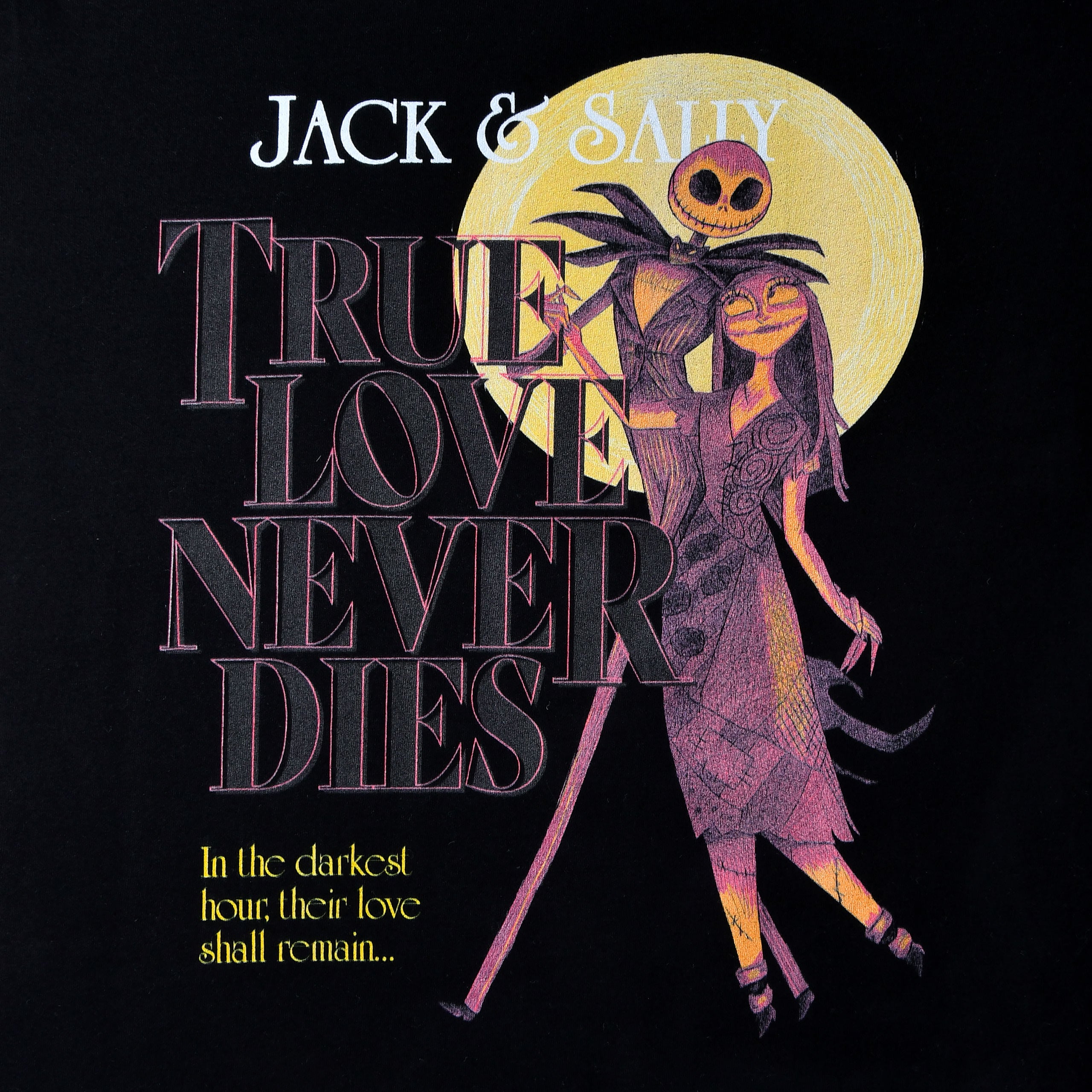 Immagine del prodotto Nightmare Before Christmas - T-shirt True Love Never Dies nera