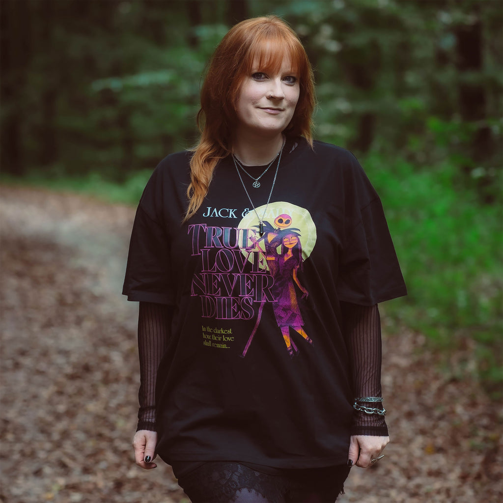 Immagine del prodotto Nightmare Before Christmas - T-shirt True Love Never Dies nera