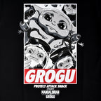 Produktbild Grogu Protect Attack Snack T-Shirt - Star Wars The Mandalorian