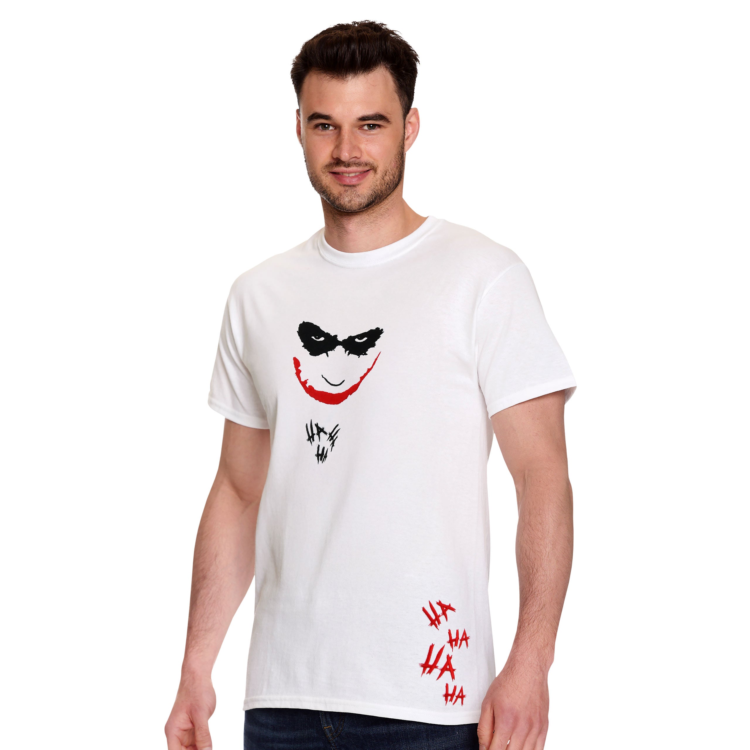 Produktbild Joker - Hahaha Premium Oversize T-Shirt weiß