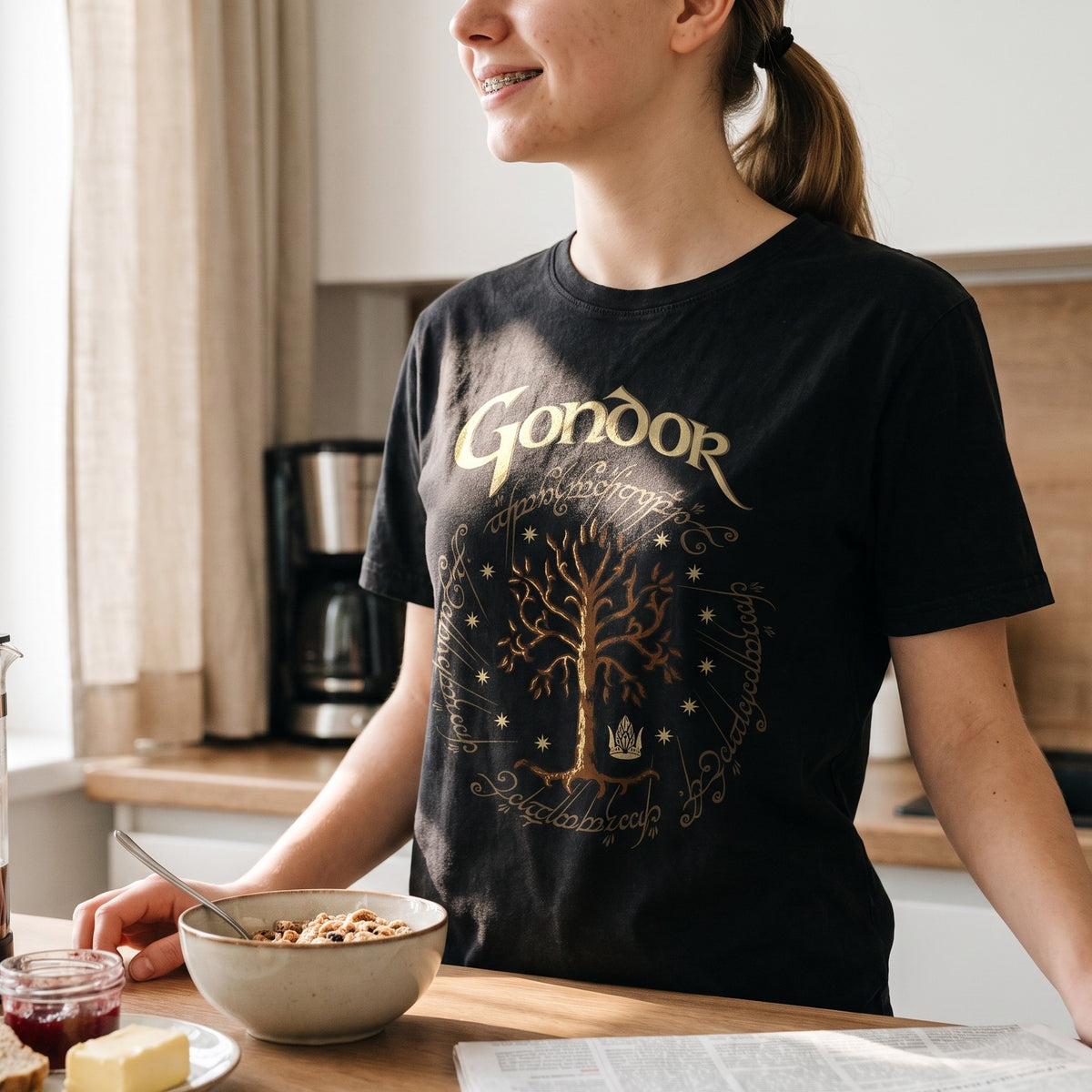 Immagine del prodotto Il Signore degli Anelli - T-shirt Gondor nera
