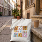 Immagine del prodotto Mom Vibes - Borsa di tela Disney bianca