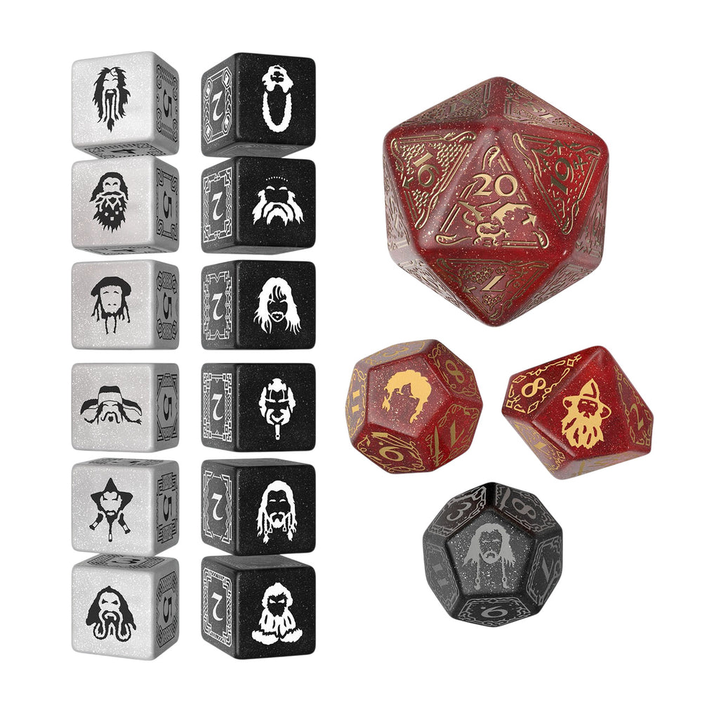 Immagine del prodotto Lo Hobbit - Set di dadi TCG Ember Hearth 16 pz