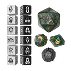 Produktbild Der Hobbit - Verdant Grove TCG Würfel Set 16tlg